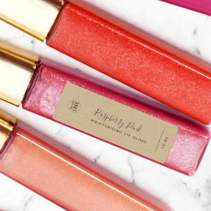 Etiquetas Adicione seu produto de script de caligrafia de lo