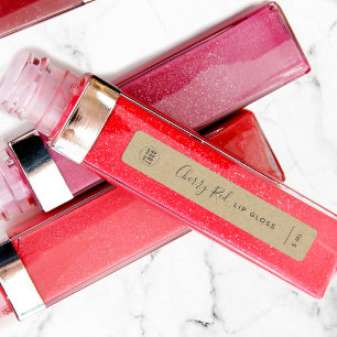 Etiquetas Adicione seu produto de script de caligrafia de lo