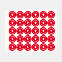 Alerta Médico Personalizado Vermelho Diabético