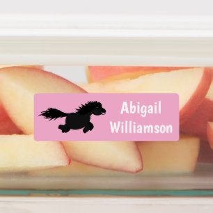 Etiquetas Animação personalizada de pônei de Shetland em fun