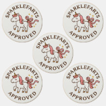 Etiquetas Aprovadas de Sparklefarts - CherryBombCo