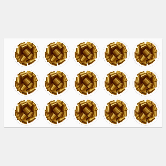 Etiquetas Arco Dourado  (Folha)