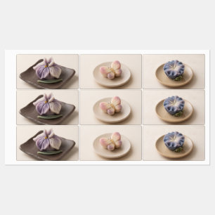 Etiquetas Arte Wagashi Japonês