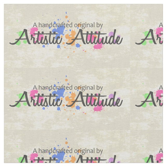 Etiquetas artísticas do tecido da atitude (Detalhe)