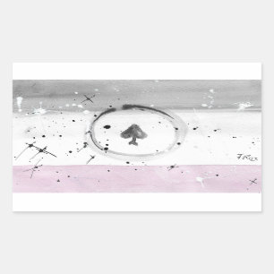 Etiquetas assexuadas da bandeira do orgulho de