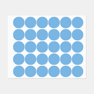 Etiquetas Azul-céu (cor sólida) Aero