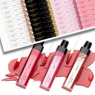 Etiquetas Balanceamento De Lip Personalizado Com Rótulos De