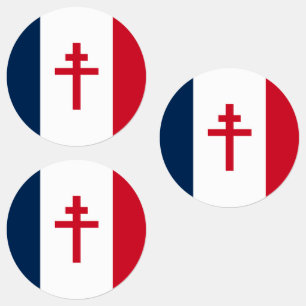 Etiquetas Bandeira da França Livre