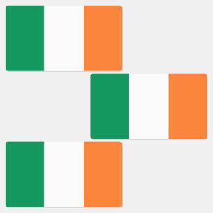 Etiquetas Bandeira da Irlanda