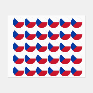 Etiquetas Bandeira da República Checa