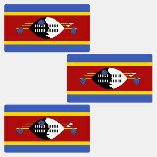 Etiquetas Bandeira de Essuatíni