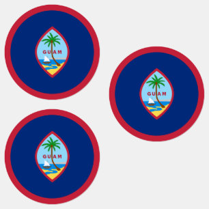 Etiquetas Bandeira de Guam