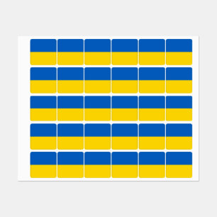 Etiquetas Bandeira de Melamina na Ucrânia
