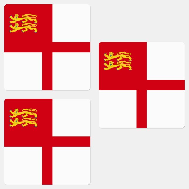 Etiquetas Bandeira de Sark (Grupo)