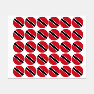 Etiquetas Bandeira de Trinidad e Tobago