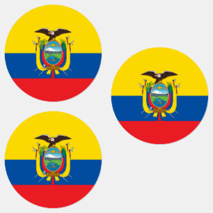 Etiquetas Bandeira do Equador