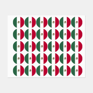 Etiquetas Bandeira do México