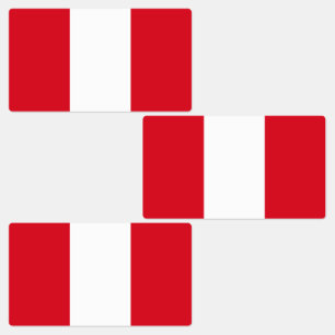 Etiquetas Bandeira do Peru
