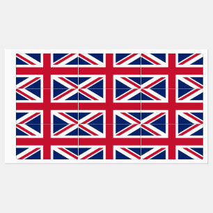 Etiquetas Bandeira do Reino Unido