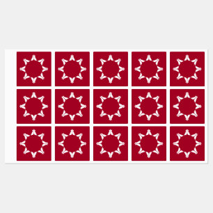 Etiquetas Bandeira Oglala Lakota Sioux