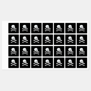 Etiquetas Bandeira Pirata Henry Every