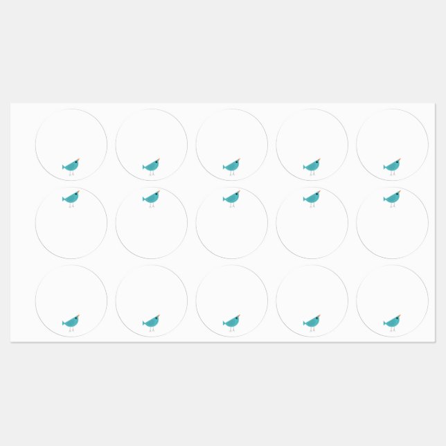 Etiquetas Birdy (Folha)