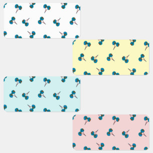 Etiquetas Blue Cherry