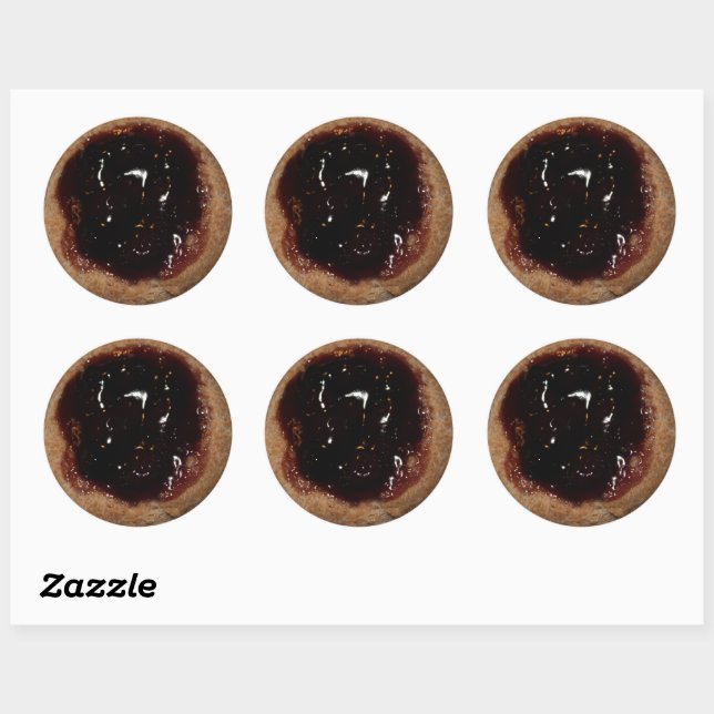 Etiquetas Blueberry Kolache (Folha)