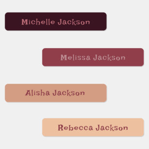 Etiquetas Boho Adehesive Água[Rótulos à prova