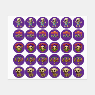Etiquetas Bones Academy™ The Bonehead™ — Labels