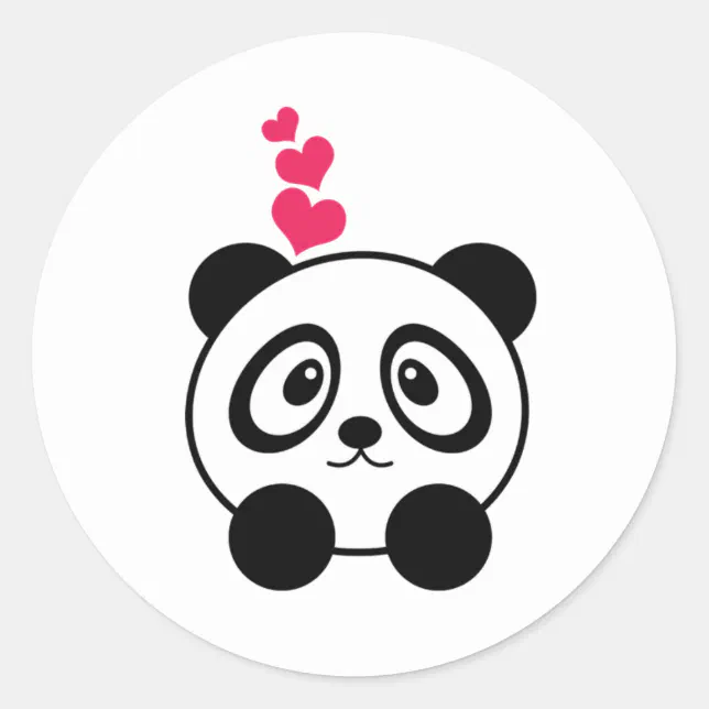 Panda Stickers, Zazzle