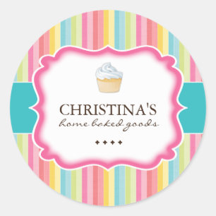 Etiquetas bonitos do cupcake