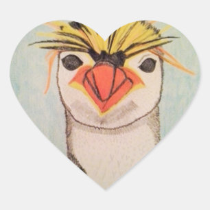 Etiquetas bonitos do pinguim