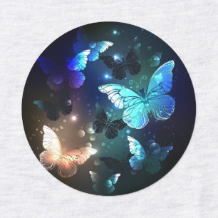 Etiquetas Borboleta Noturna Flutuante