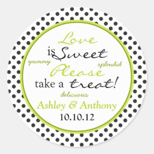 Etiquetas brancas pretas verdes do bufete dos