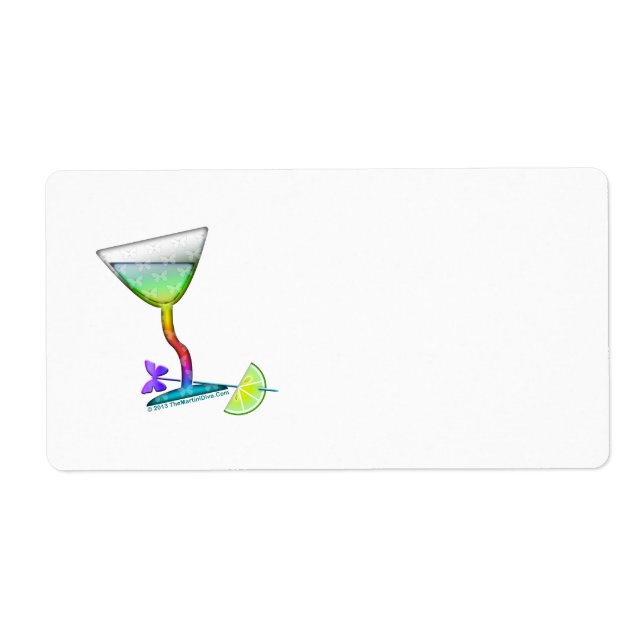 ETIQUETAS - BUTTERFLY MARTINI (Frente)