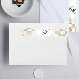 Etiquetas Caligrafia Tipografia Monograma Dourado Casamento