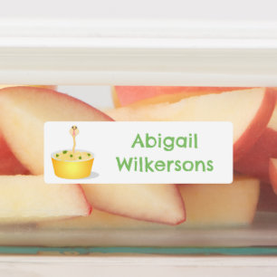 Etiquetas Cartoon cobra de macarrão bonito personalizado