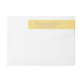 Etiquetas Casamento Amarelo Amarelo Amarelo