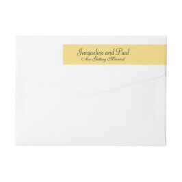 Etiquetas Casamento Amarelo Mellow