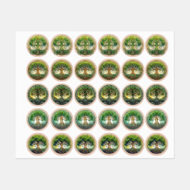 Etiquetas Celta Mágicas: Árbol de la Vida Personal