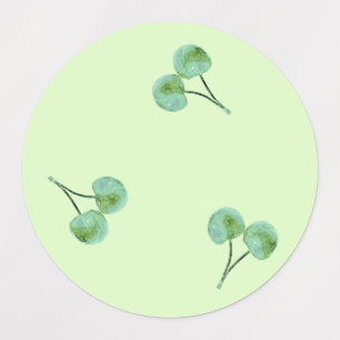 Etiquetas Cereja Verde