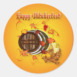 Etiquetas Cerveja-Felizes grandes de Oktoberfest