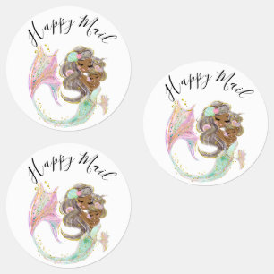 Etiquetas Chá de fraldas Sereia náutico