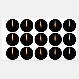 Etiquetas Chama de Vela 2