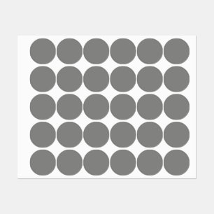 Etiquetas Cinzas (cor sólida)