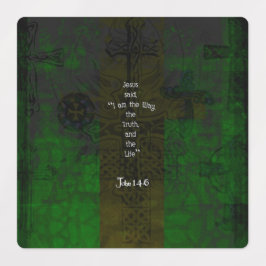 Etiquetas Citação de caminho inspiracional Versa de Bíblia d