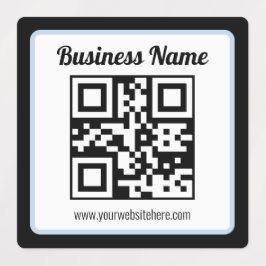 Etiquetas Código QR e texto editáveis | à prova d'água