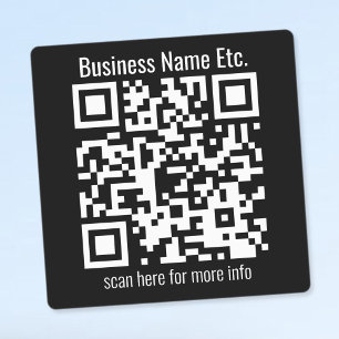 Etiquetas Código QR Instantaneamente Editável & Nome da Empr