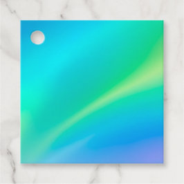 Etiquetas Coloridas De Arte Metálica